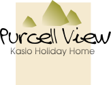 Purcell View Holiday Home, Kaslo BC